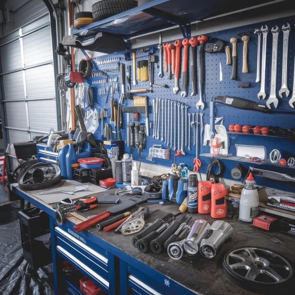 Freddy's Auto Electric technician inspecting vehicle